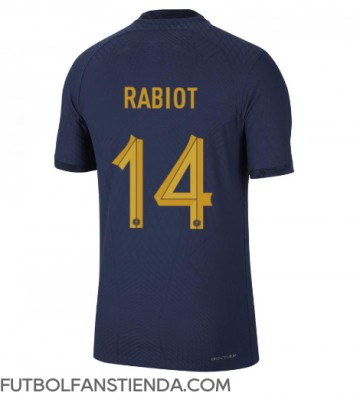 Francia Adrien Rabiot #14 Primera Equipación Mundial 2022 Manga Corta